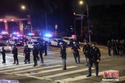 泉州约200名海军陆战队士兵进驻洛杉矶 开始执行警戒守卫任务
